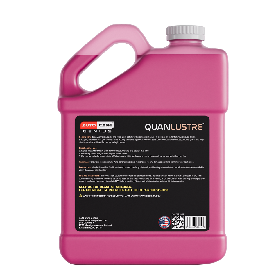 QuantumLustre™ - Detailer With Carnuba Wax