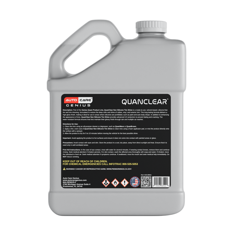 QuantumClear™ Tire Shine NON-SILICONE