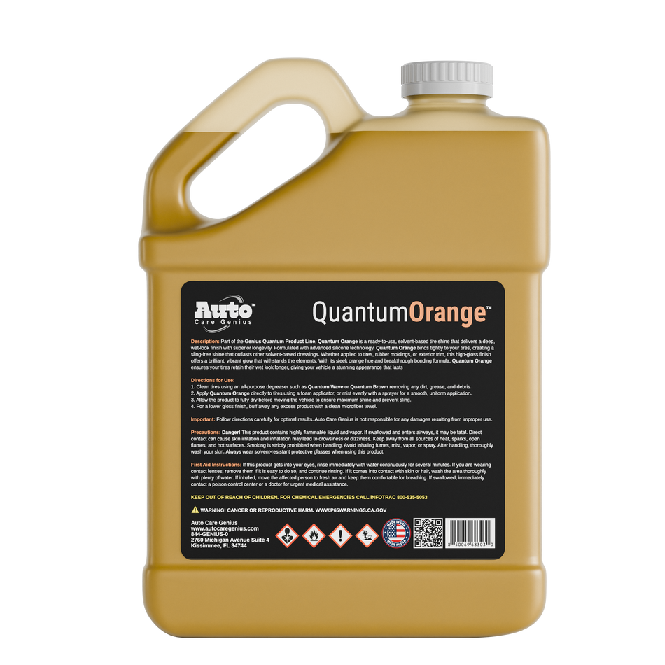 QuantumOrange™ Tire Shine