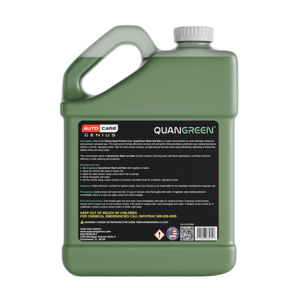 QuantumGreen™ Wash & Wax Concentrated