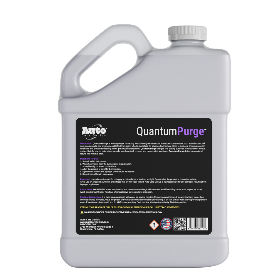 QuantumPurge™ Iron & Decon Remover