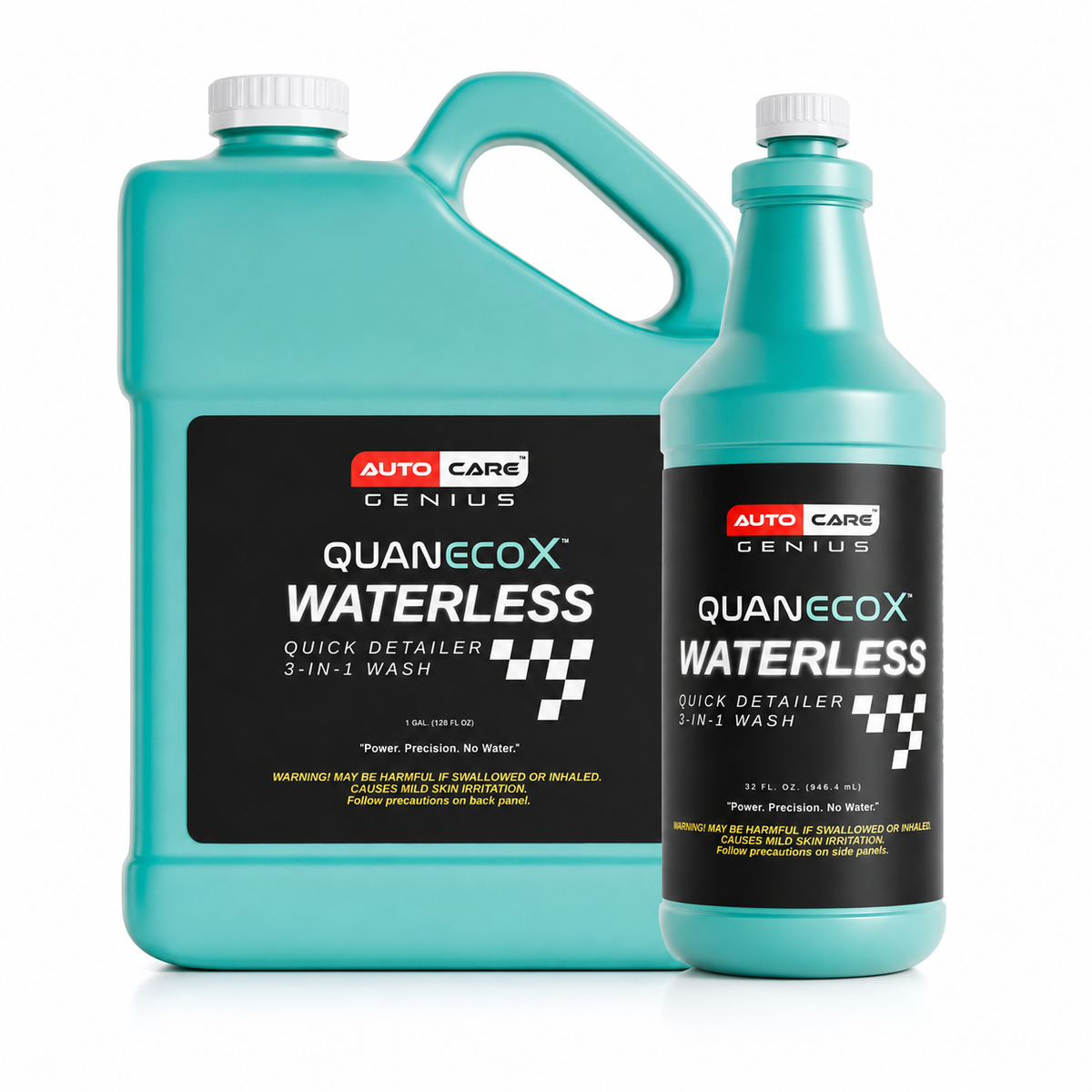 QuanEcoX Waterless Quick Detailer 3 in 1 Wash