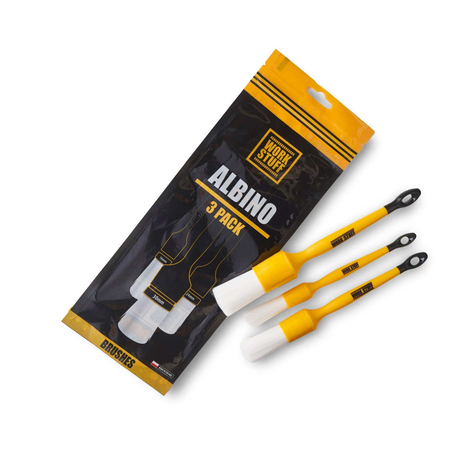 Detailing Brush ALBINO 3 pack