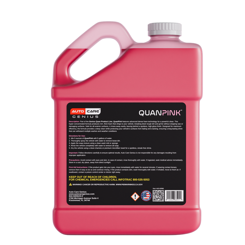 QuantumPink™ – pH Balanced Car Shampoo