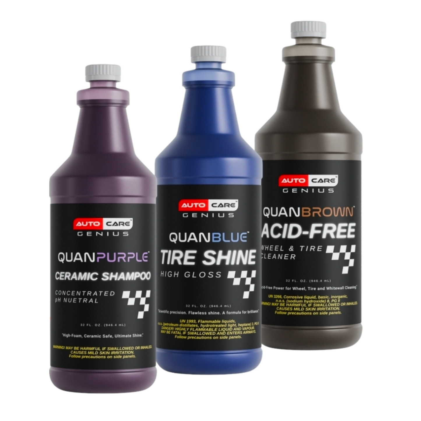 Ceramic Wash & Shine Trio