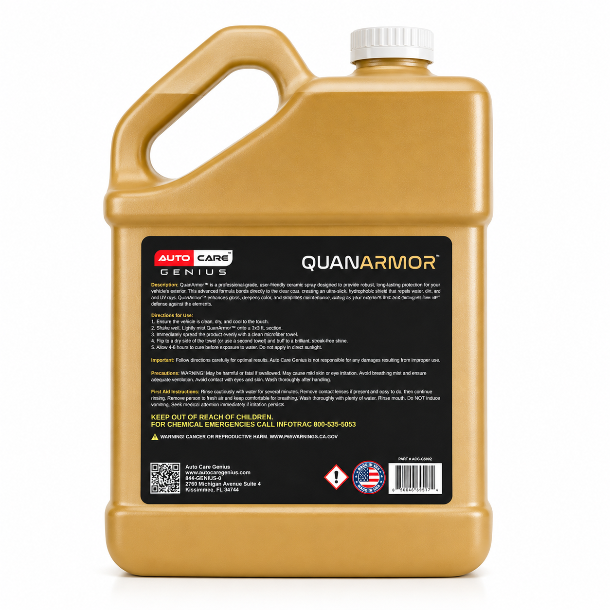 QuanArmor Protection Ceramic Shielding
